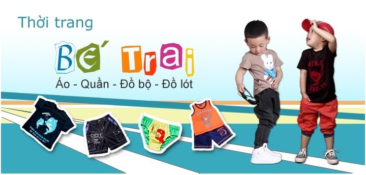 Thời trang b&eacute; trai