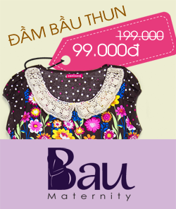 Sale đầm bầu thun 199.000 còn 99.000